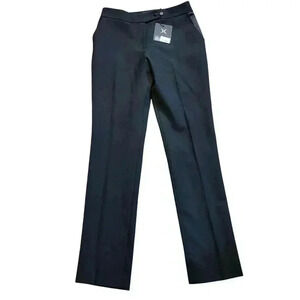 GSTQ Satin Tuxedo Black Pants